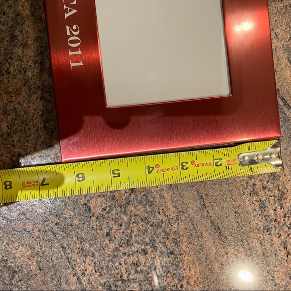 Red Metallic Fiesta 2011 Picture Frame - Picture 7 of 7